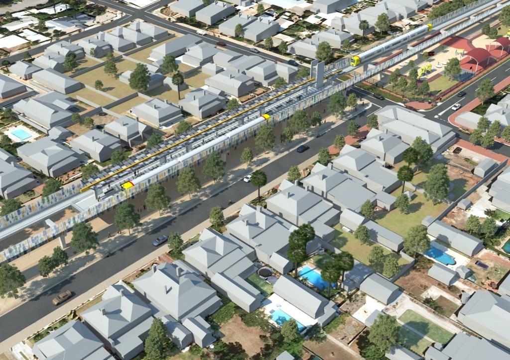 Concept image of South Road Upgrade between Torrens Road and River Torrens